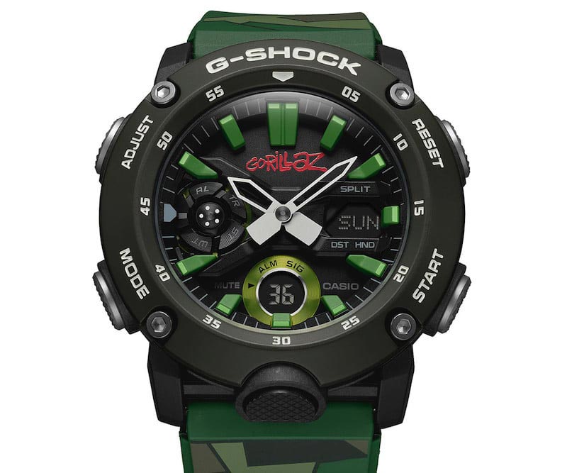 Gorillaz X G-Shock Limited Edition 2019