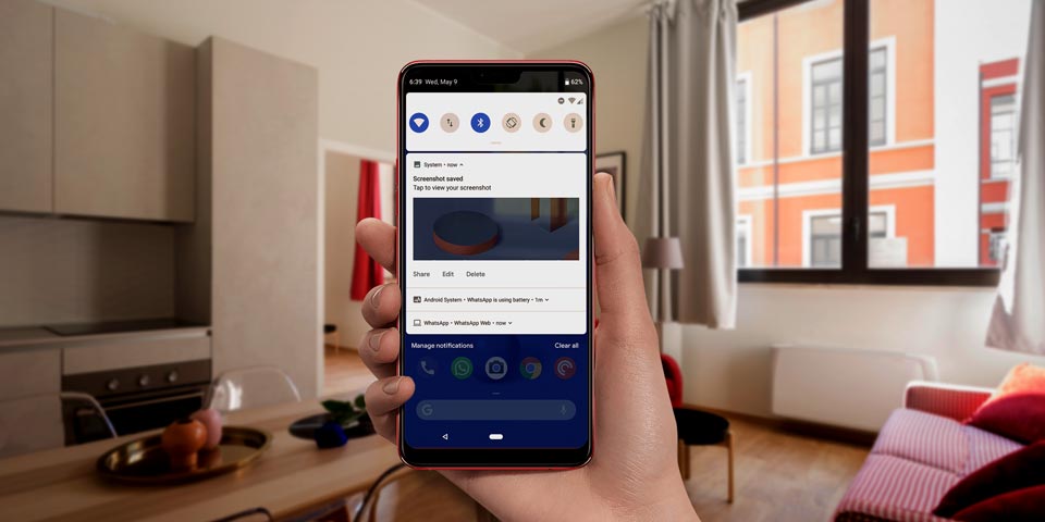 melihat notifikasi android