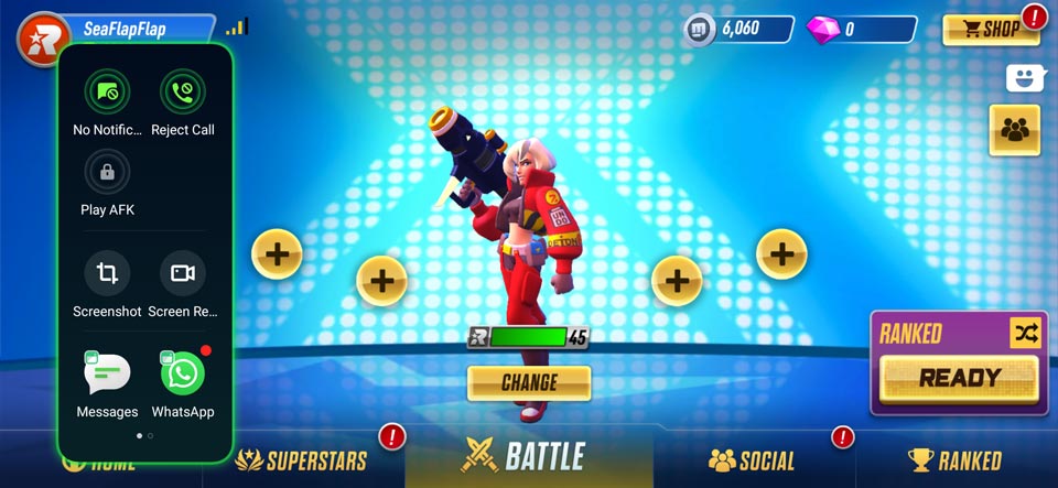 Game Space Sidebar atau smart assistant