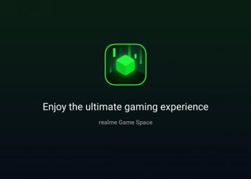 realme game space splash screen