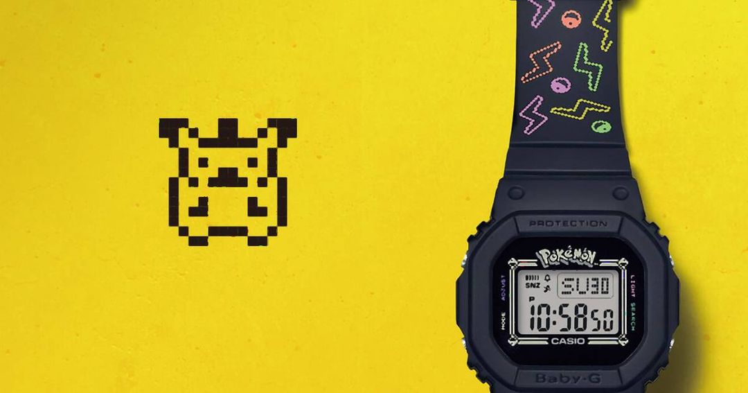 Casio G-Shock Baby-G Pokemon – Jam Tangan Edisi Ultah Baby-G Ke-25