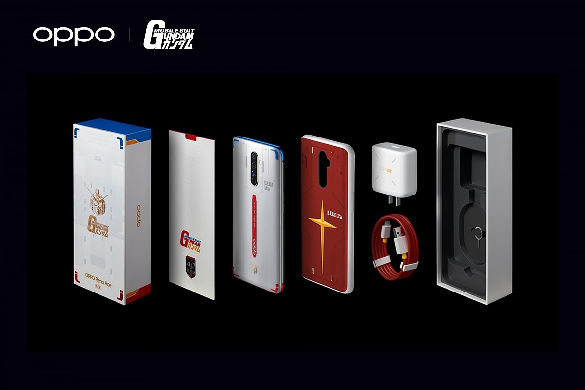 OPPO ace Gundam limited edition