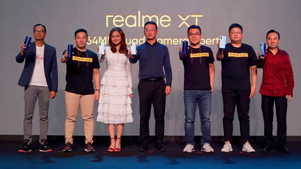 Peluncuran realme XT di Indonesia