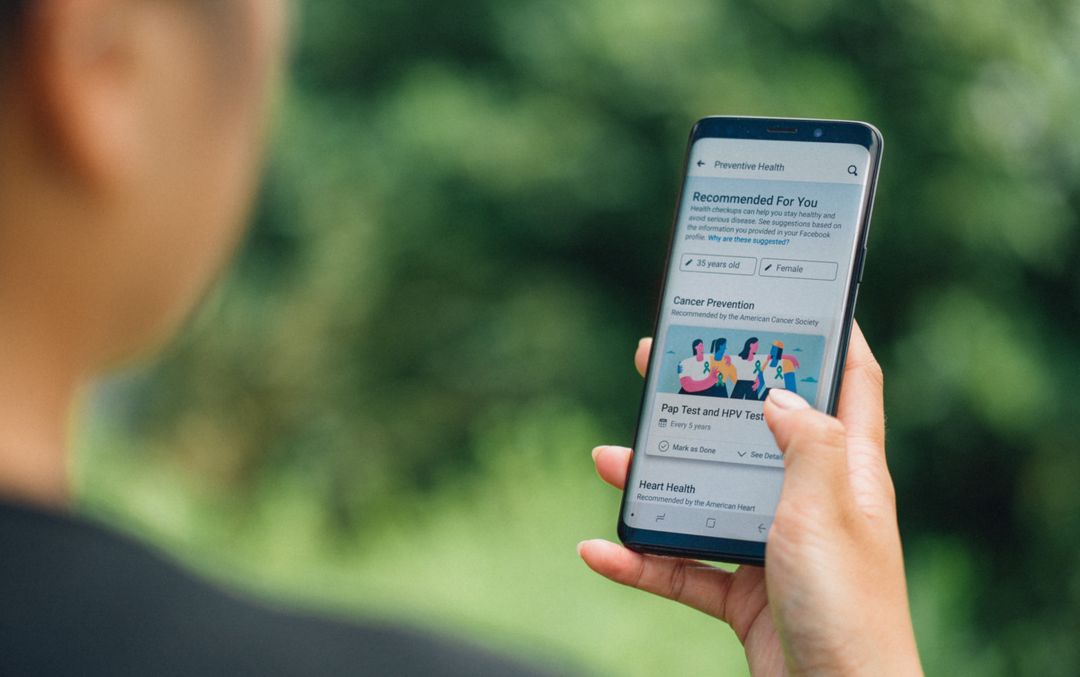 Facebook Resmi Meluncurkan Fitur Pendeteksi Kesehatan