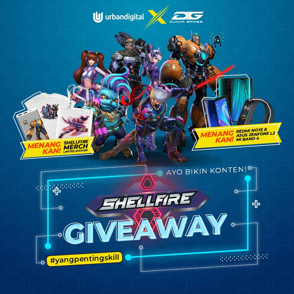 shellfire giveaway redmi note 8