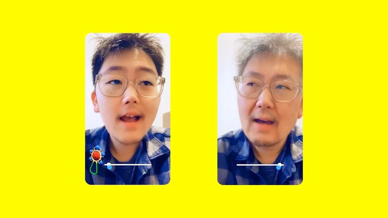 Snapchat Luncurkan Lensa Time Machine, Bisa Buat Kita Lebih Tua