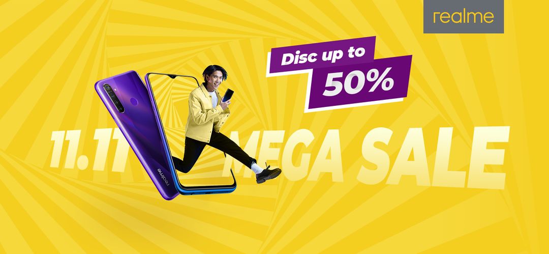 Jelang Festival Belanja Online, Realme Gelar Program Mega Sale 11.11