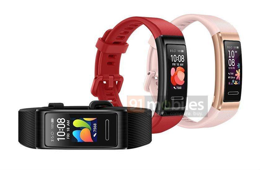 Desain Huawei Band 4 Pro Bocor! Tanda Segera Rilis