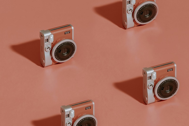 Gambar kamera Polaroid klasik