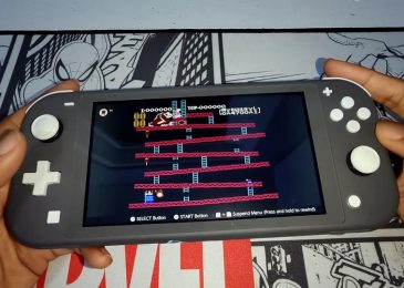 main donkey kong jadul di nintendo switch lite
