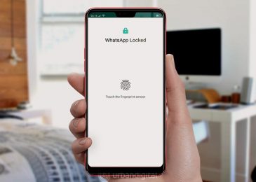 mengunci whatsapp dengan sidik jari