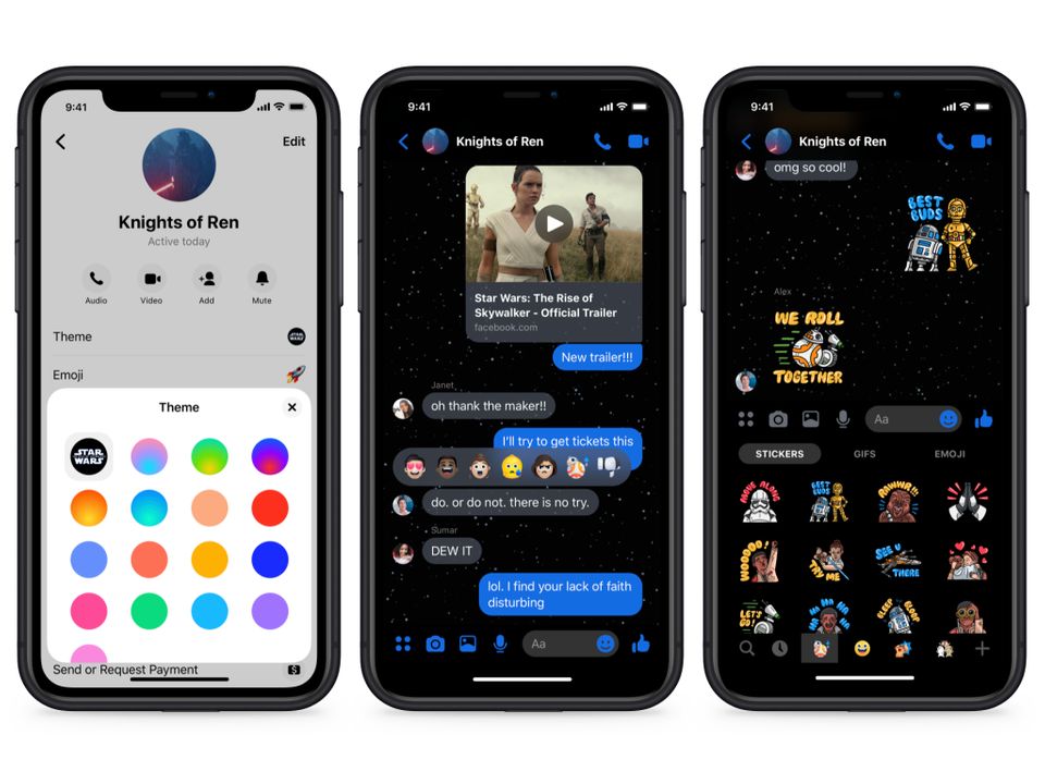 Facebook Luncurkan Fitur Messenger Bertema Star Wars