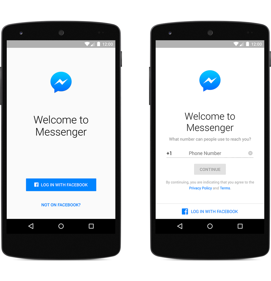 Sekarang Daftar Facebook Messenger Tidak Bisa Pakai Nomor Telepon