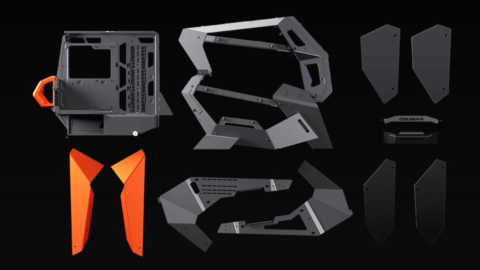 Kasing PC Cougar Conquer 2 Berbentuk Mirip Robot