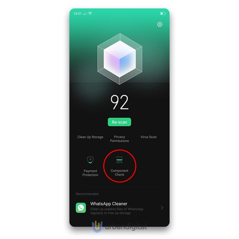 Cara Cek Komponen Ponsel Realme 5 Pro di Phone Manager 1