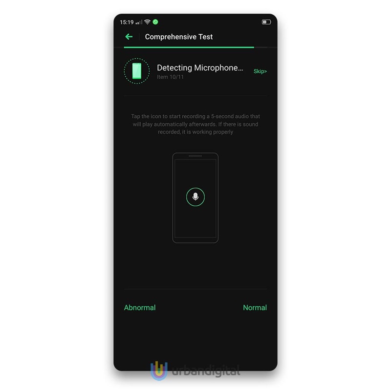 Cara Cek Komponen Ponsel Realme 5 Pro di Phone Manager 10