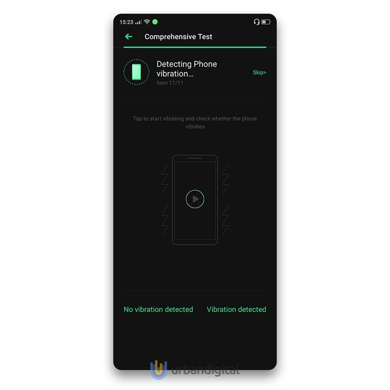 Cara Cek Komponen Ponsel Realme 5 Pro di Phone Manager 12