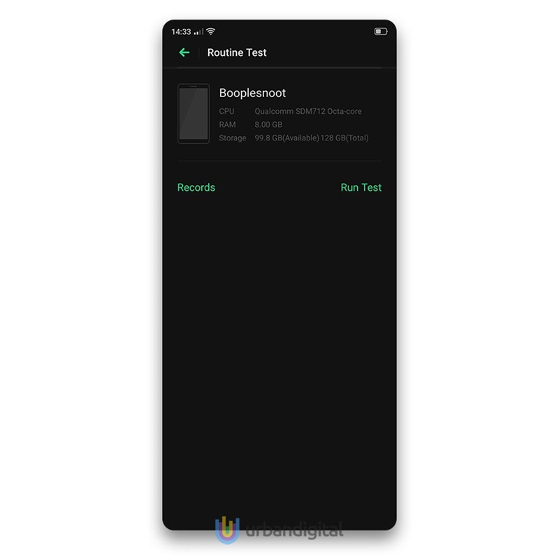 Cara Cek Komponen Ponsel Realme 5 Pro di Phone Manager 2