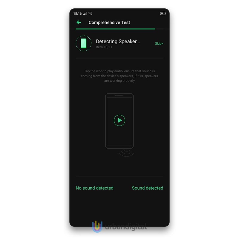 Cara Cek Komponen Ponsel Realme 5 Pro di Phone Manager 9