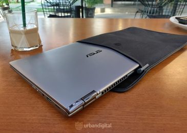 bodi zenbook flip 14 ux462da tipis mudah dibawa