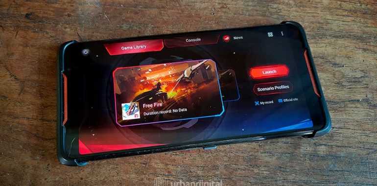rog phone android 9 game center