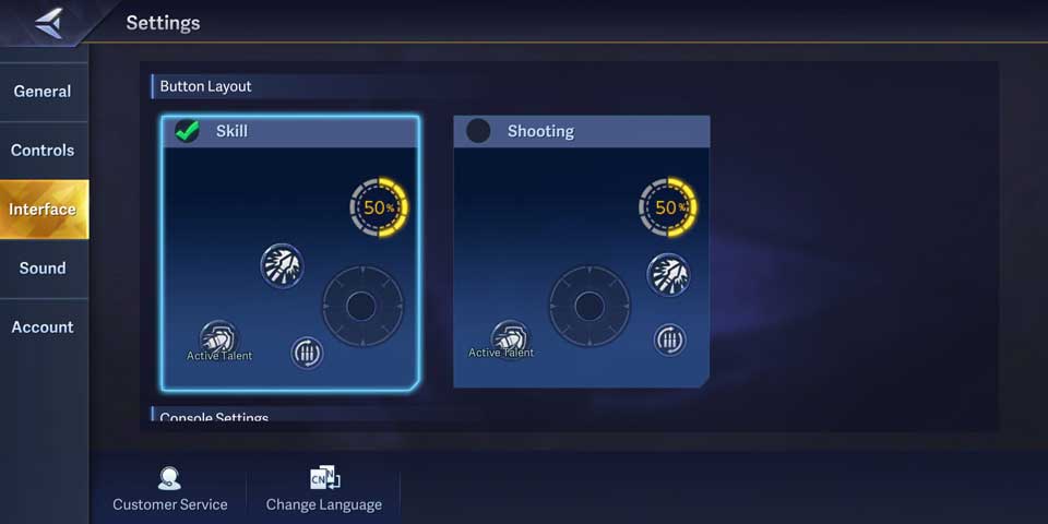 setelan kontrol game strike royale