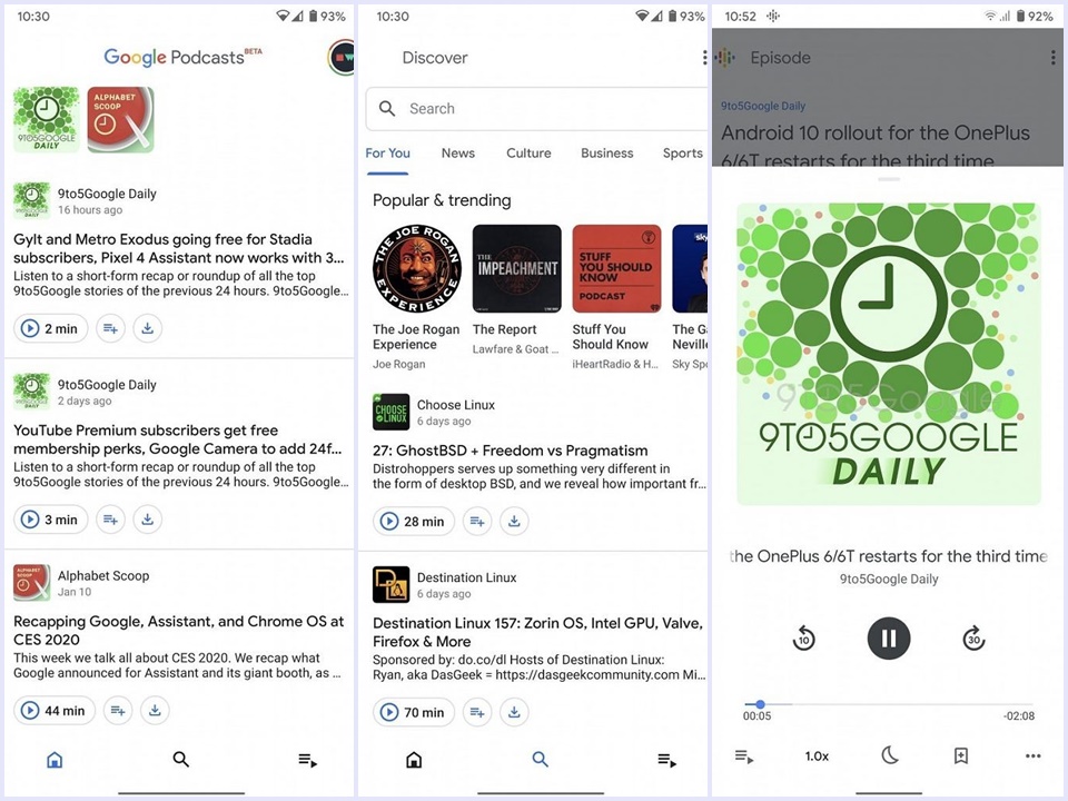 Google Podcast Akan Tambahkan Fitur Baru Berupa Daftar Antrian