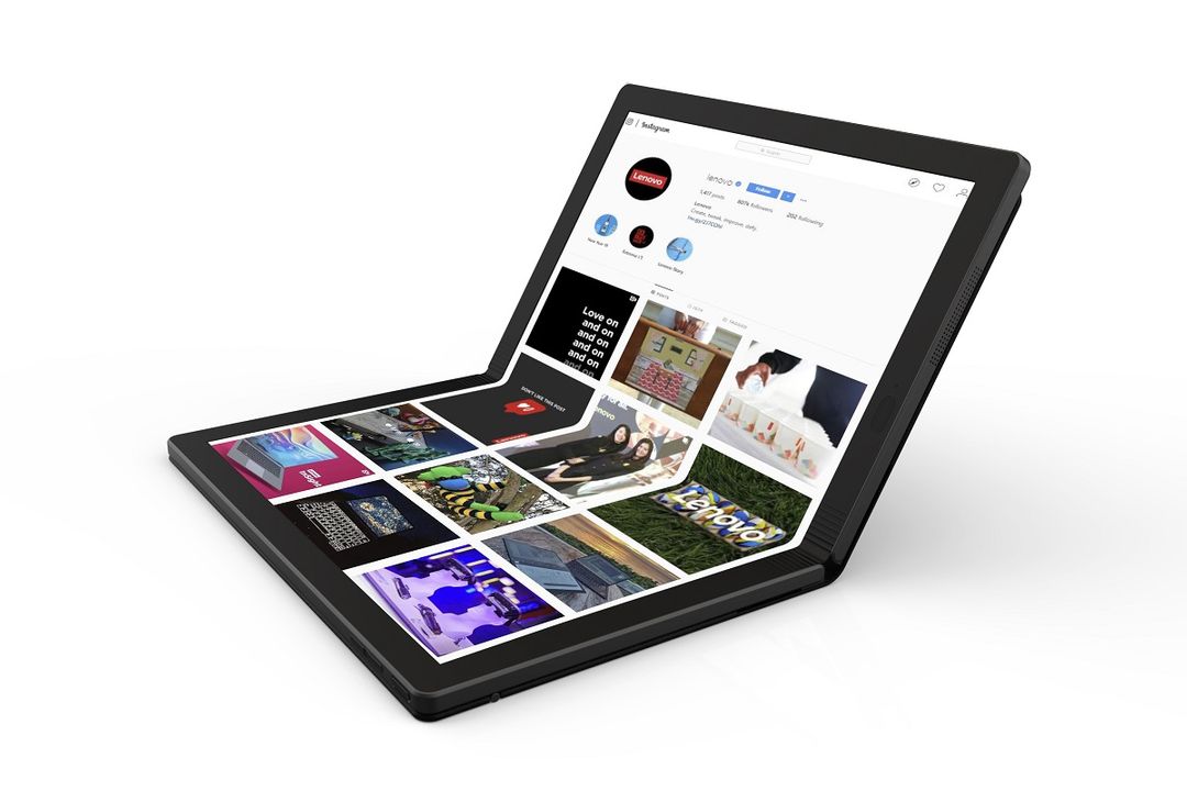 Lenovo Merilis PC Lipat Pertama di Dunia, ThinkPad X1 Fold