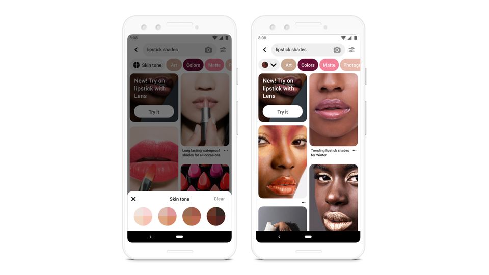 Pinterest Sekarang Punya Fitur Coba Makeup Bernama 'Try On'