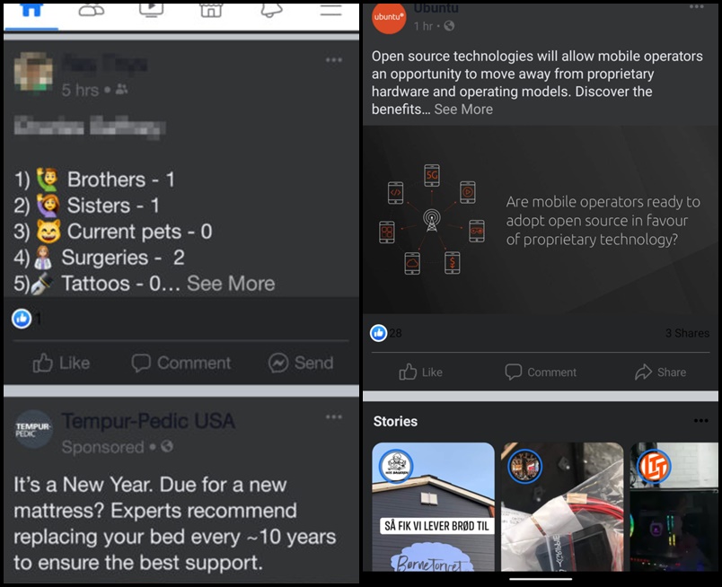 Facebook Uji Coba Dark Mode untuk Aplikasi Android