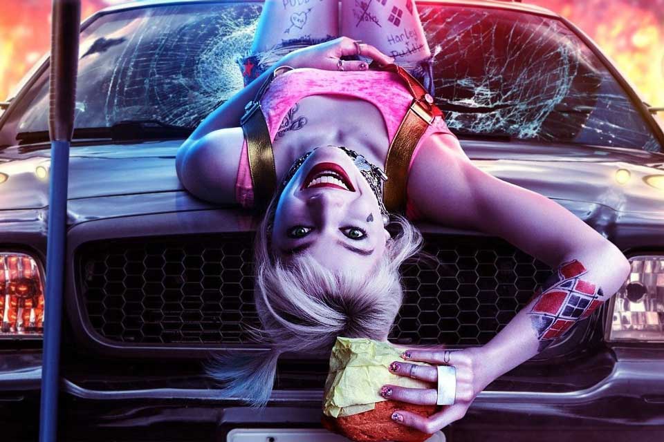 margot robbie harley quinn birds of prey poster
