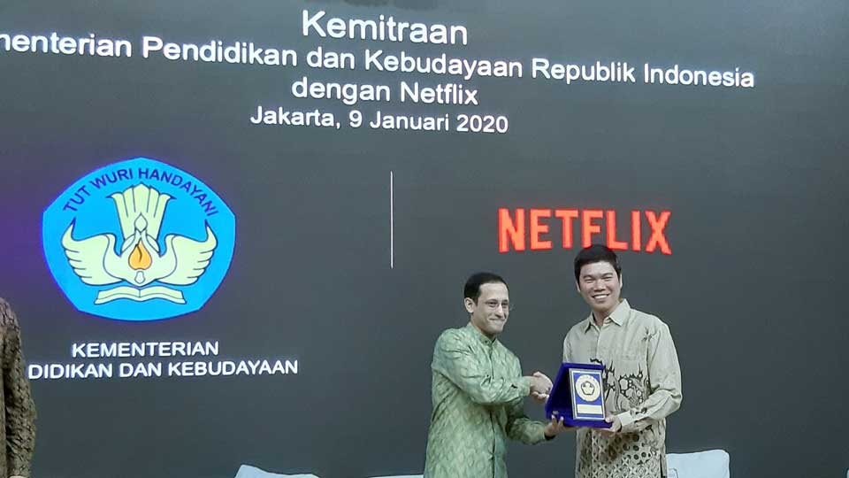 netflix mitra kemdikbud