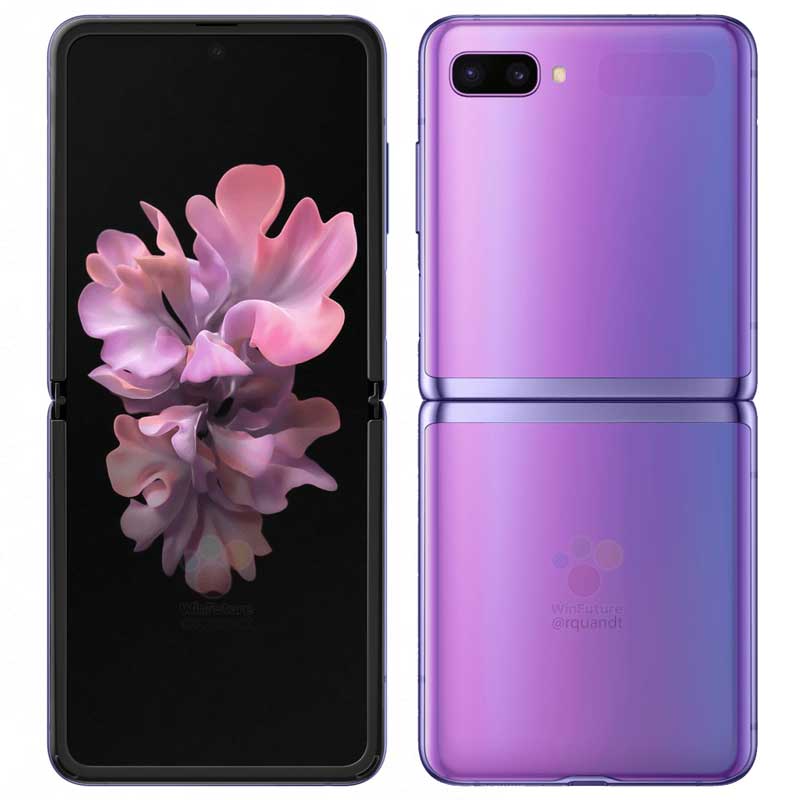 (UPDATE) Bocoran Galaxy Z Flip - Gambar Render, Spesifikasi, Video
