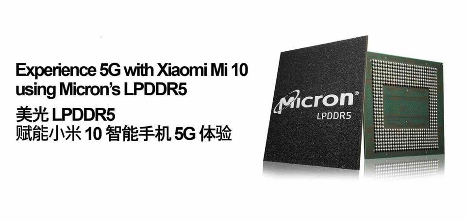 Xiaomi Mi 10 akan Menggunakan RAM LPDDR5 Micron