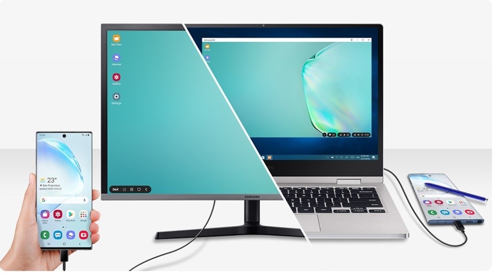 LG dan Samsung Membuat Monitor Portabel untuk Smartphone