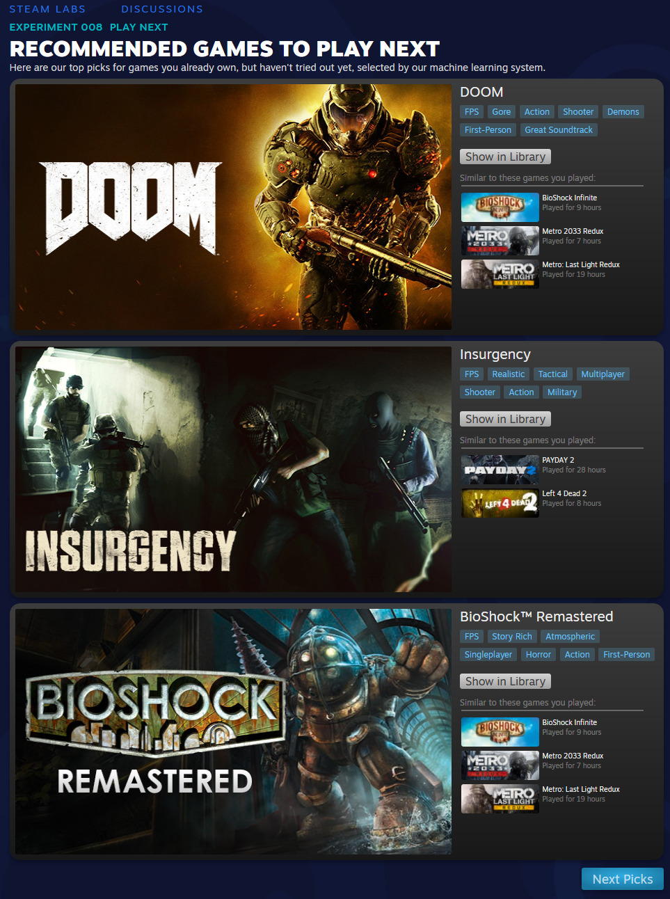 Steam Play Next Bisa Rekomendasikan Game untuk Kalian