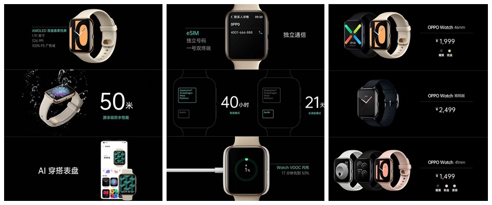 OPPO Resmi Umumkan Smartwatch Pertamanya, OPPO Watch di Cina