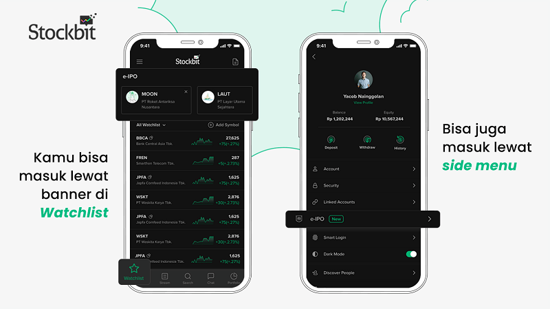 Aplikasi Saham Stockbit
