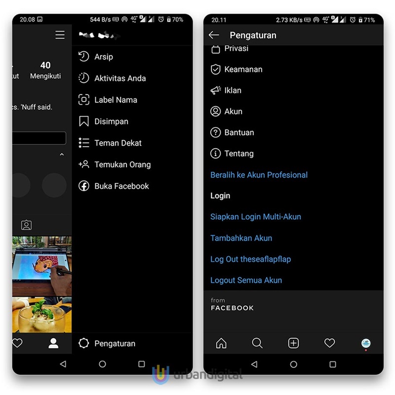 Cara Menyiapkan Login Multi-Akun Instagram
