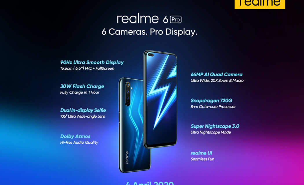 spesifikasi realme 6 Pro