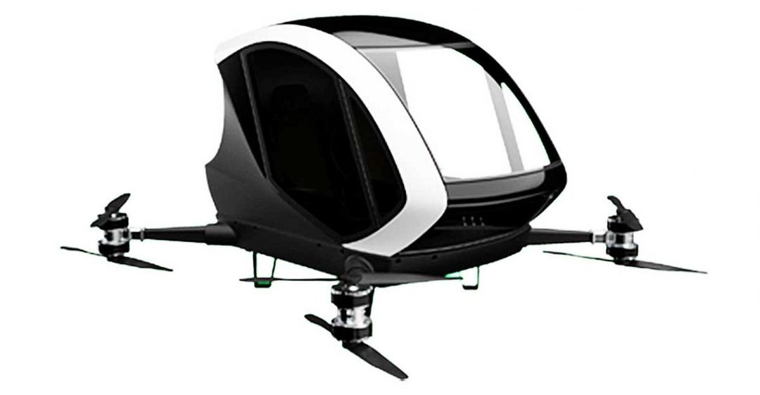 KEREN! Yogyakarta Punya Drone Taksi Terbang Bernama Frogs