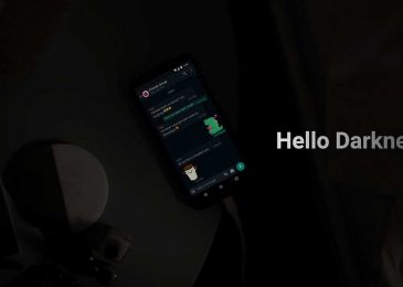 whatsapp dark mode android