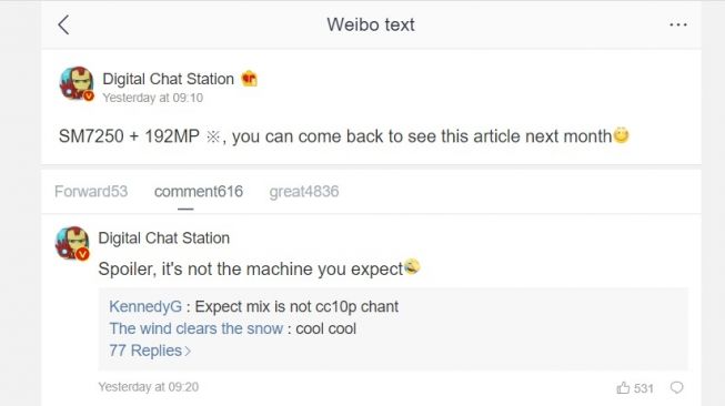 RUMOR! Bulan Depan Bakal Ada Ponsel dengan Kamera 192MP