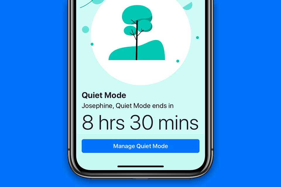 facebook quiet mode