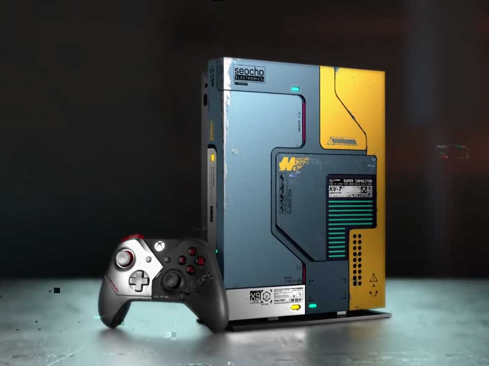 xbox one x cyberpunk