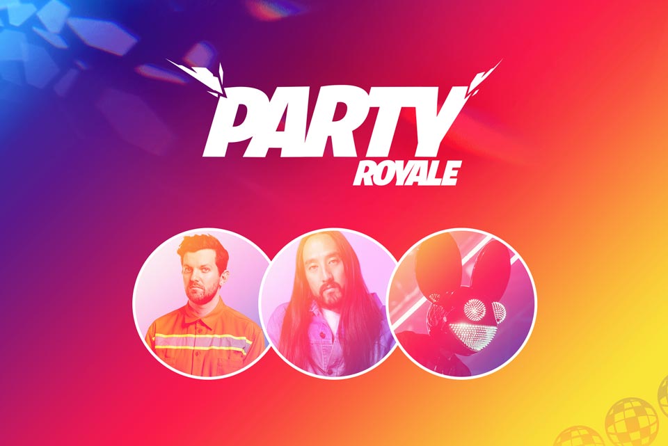 Fortnite Adakan Party Royale Bersama Dillon Francis, Steve Aoki, dan deadmau5