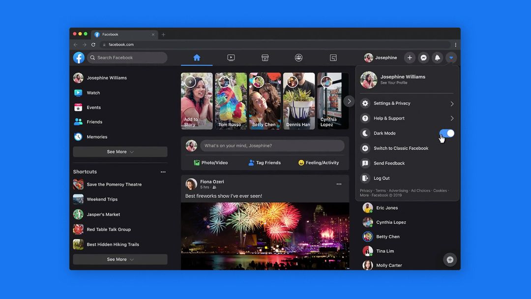 TAMBAH KEREN! Seperti Inilah Tampilan Baru Facebook Web