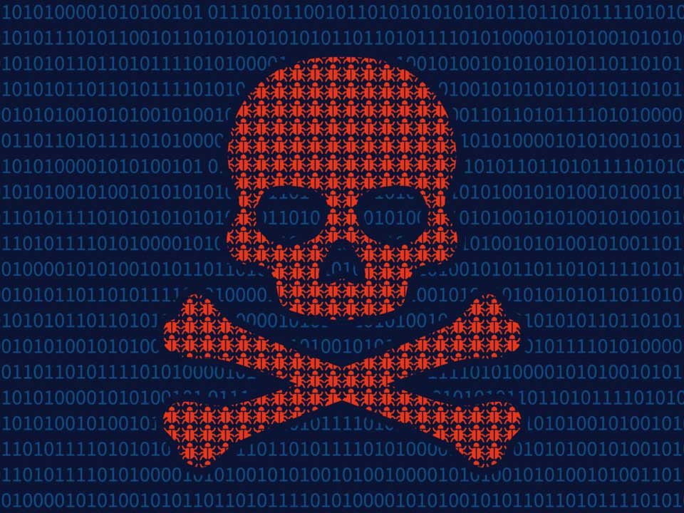 ilustrasi serangan hacker