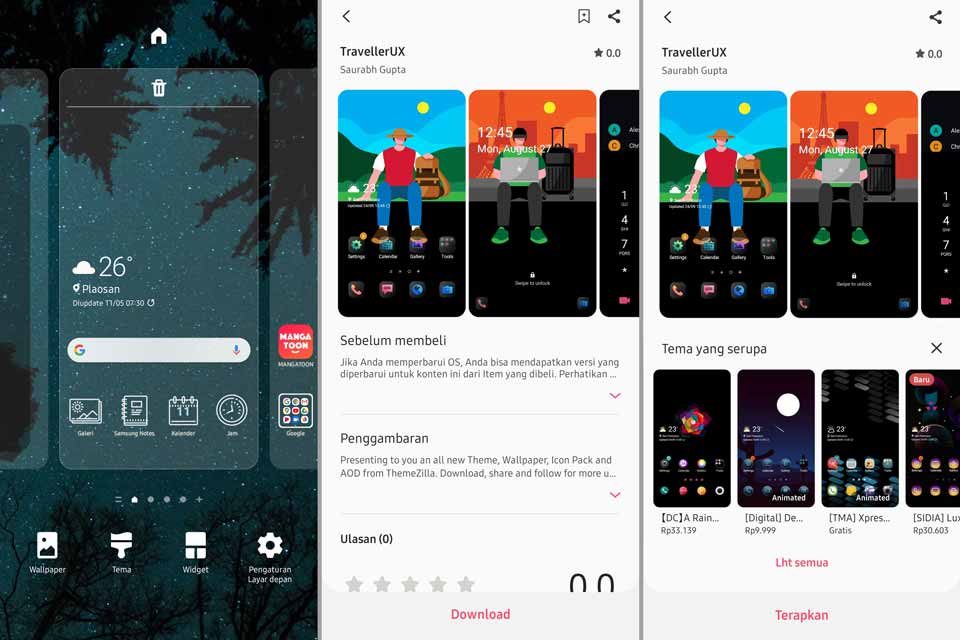 Gampang Banget! Begini Cara Ganti Tema di One UI Samsung