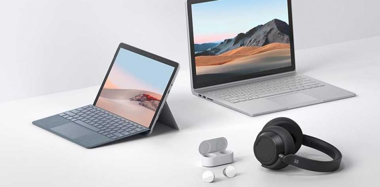 Microsoft Umumkan Surface Go 2, Surface Book 3, Surface Headphone 2, dan Surface Earbuds
